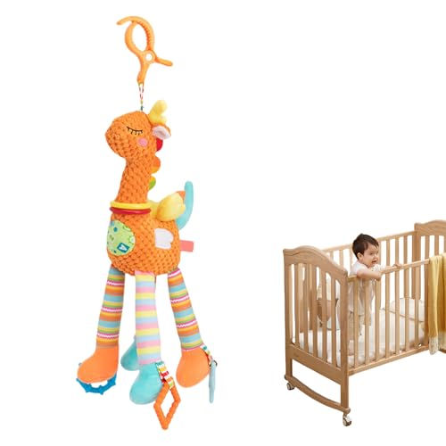 Generisch Baby Rassel, Knisterndes Quietschspielzeug Mit Niedlichem Design, Kuscheltier Mit Windspiel, Multisensorik, Knisterfolie Und Rassel – Für Unterwegs, Einschlafhilfe Und Beistellbett Generisch Baby Rassel, Knisterndes Quietschspielzeug Mit Niedlichem Design, Kuscheltier Mit Windspiel, Multisensorik, Knisterfolie Und Rassel – Für Unterwegs, Einschlafhilfe Und Beistellbett von Generisch