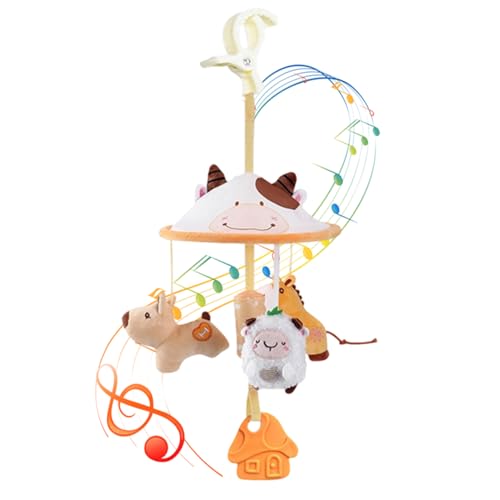 Generisch Baby Spielzeug Für Kinderwagen,Hängendes Spielzeug Mit Musikfunktion Für Autositze Kleinkinder | Bauernhof-Motiv In Schirmförmigem Design, Kinderwagen-Zubehör Für Unterwegs Generisch Baby Spielzeug Für Kinderwagen,Hängendes Spielzeug Mit Musikfunktion Für Autositze Kleinkinder | Bauernhof-Motiv In Schirmförmigem Design, Kinderwagen-Zubehör Für Unterwegs von Generisch