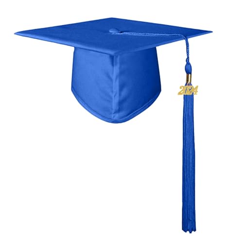 Generisch Bachelor Hut Unisex Doktorhut Graduation Cap Studentenhut Verstellbar Abschluss Hut für Abschlussfeiern vom Studium, Universität, Hochschule, Master, Abitur - Absolventenhut in Schwarz von Generisch