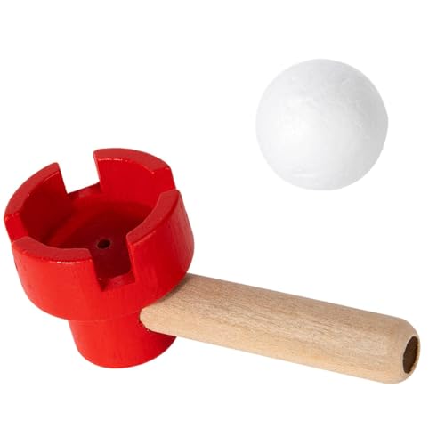 Generisch Ballblasspielzeug, Ballblasspielzeug für Kinder - Ball-Balance-Blasspielzeug - Schwimmende Blasrohrbälle, Feinmotorik-Geschicklichkeitsspiel, Lernspielzeug für und Mädchen von Generisch