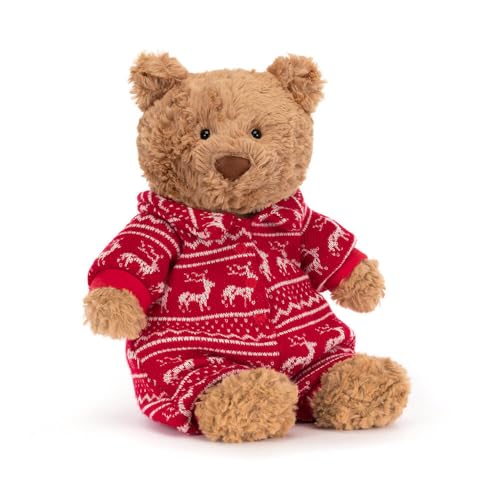 Generisch Amuseable Bartholomew Bear Bär mit Schlafanzug Jelly Bär Spielzeug Winter von Generisch