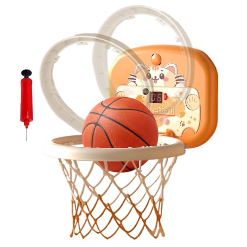 Generisch Basketball Hoop, Wall Mounted Basketball Set, Indoor Sports Toy, Interactive Scoreboard Feature, Space Saving Design, Fun Activity for Bedroom School Playroom, Long Lasting Generisch Basketball Hoop, Wall Mounted Basketball Set, Indoor Sports Toy, Interactive Scoreboard Feature, Space Saving Design, Fun Activity for Bedroom School Playroom, Long Lasting von Generisch