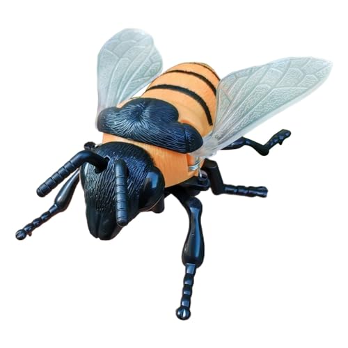 Generisch Bee Toy, Clockwork Animal Figures, Honey Bee Toys, Honeybee Figurines Bees, Realistic Bee Figure, Model Fake Bees Animal Figures Toy for Boys Aged 3-5 von Generisch