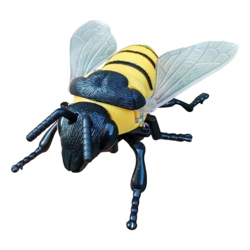 Generisch Bee Toy, Clockwork Animal Figures, Honey Bee Toys, Honeybee Figurines Bees, Realistic Bee Figure, Model Fake Bees Animal Figures Toy for Boys Aged 3-5 von Generisch