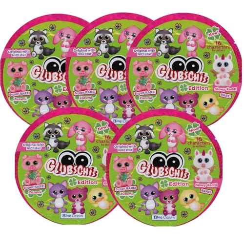 Generisch Blue Ocean Glubschis Glücks Edition Serie 3 - Sammelfiguren - 5 Tüten Generisch Blue Ocean Glubschis Glücks Edition Serie 3 - Sammelfiguren - 5 Tüten von Generisch