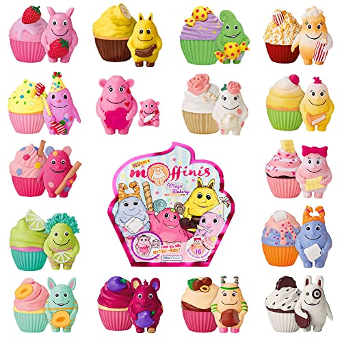 Generisch Blue Ocean Moffinis Figur Sammelfigur Serie 4 - Magic Bakery - Moffini Muffin Monster - Alle 16 Figuren von Generisch