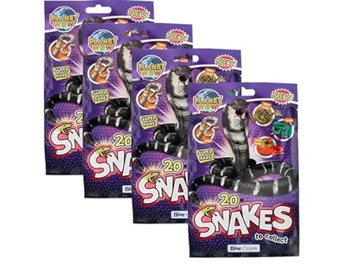 Generisch Blue Ocean Snakes Planet Wow Sammelfiguren 2024 – 4X Sammeltüten Generisch Blue Ocean Snakes Planet Wow Sammelfiguren 2024 – 4X Sammeltüten von Generisch