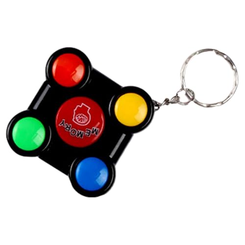 Generisch Buzzer Mit Licht Sound, Lernspielzeug Für Kinder, Motorik Spielzeug Mit Schlüsselanhänger, Lernfunktion, Sicher Und Langlebig, Professionelles Matching von Generisch