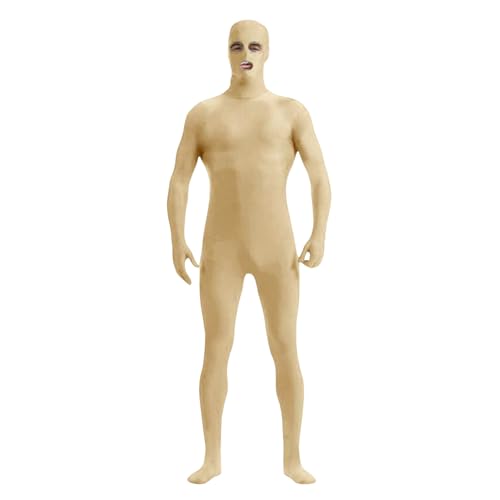 Generisch Damen Herren Greenscreen Anzug Ganzkörper Bodysuit Für Karneval Halloween Party Cosplay Beige 3XL Generisch Damen Herren Greenscreen Anzug Ganzkörper Bodysuit Für Karneval Halloween Party Cosplay Beige 3XL von Generisch
