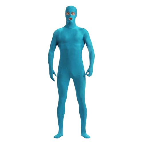 Generisch Damen Herren Greenscreen Anzug Ganzkörper Bodysuit Für Karneval Halloween Party Cosplay blau L Generisch Damen Herren Greenscreen Anzug Ganzkörper Bodysuit Für Karneval Halloween Party Cosplay blau L von Generisch