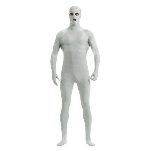 Generisch Damen Herren Greenscreen Anzug Ganzkörper Bodysuit Für Karneval Halloween Party Cosplay grau 3XL Generisch Damen Herren Greenscreen Anzug Ganzkörper Bodysuit Für Karneval Halloween Party Cosplay grau 3XL von Generisch