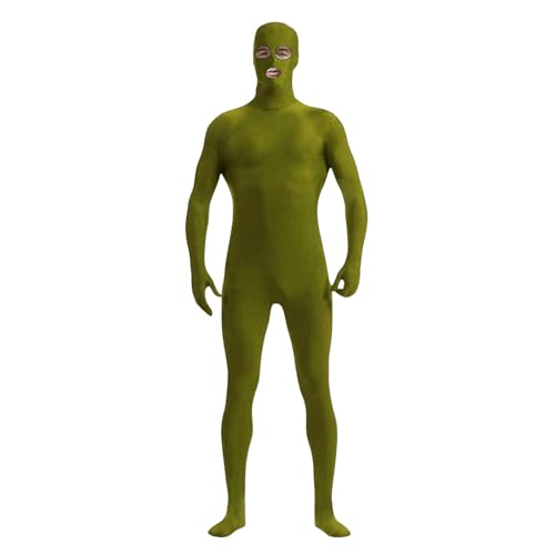 Generisch Damen Herren Greenscreen Anzug Ganzkörper Bodysuit Für Karneval Halloween Party Cosplay grün S Generisch Damen Herren Greenscreen Anzug Ganzkörper Bodysuit Für Karneval Halloween Party Cosplay grün S von Generisch