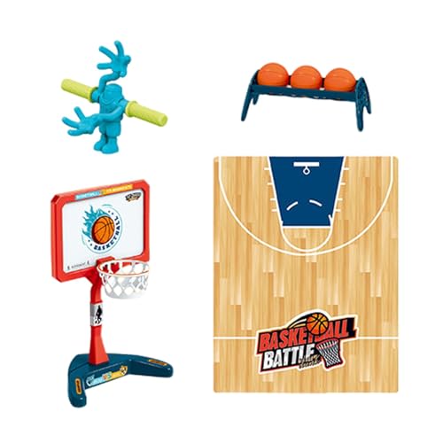 Generisch Desktop-Basketballspiel, Tischbasketballspiel, Basketballspielzeug für Kleinkinder, Miniatur-Tisch-Basketballspiel für Kinder und Erwachsene zum Stressabbau von Generisch