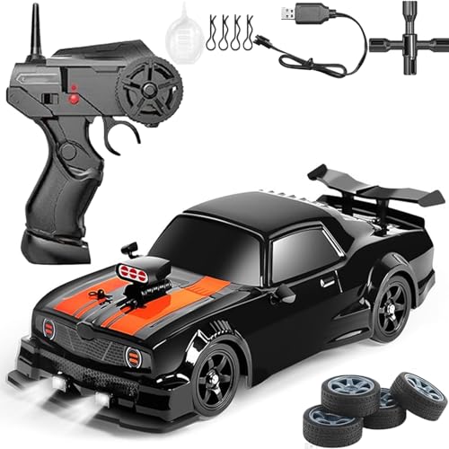 Generisch Drifty Boyz Rc Car Mini, Mini Rc Drift Car, High Speed Mini Rc Drift Car with Led Lights (1 Set) von Generisch