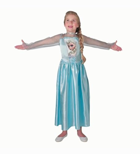 Generisch ELSA Fasching Eiszauber Kinder Baby Mädchen Karneval Kleid Verkleidung Party Kostüm 9-10 Jahre von Generisch