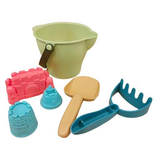 Generisch Eimer Spielzeug - Sandeimer-Spielzeug-Set für Kinder ab 12,6 Packungen Spielzeug Sandspielzeug-Set, Eimer mit Sieb, Schaufel und Burgsandformen, Mehrzweck für, Camping und Angeln Generisch Eimer Spielzeug - Sandeimer-Spielzeug-Set für Kinder ab 12,6 Packungen Spielzeug Sandspielzeug-Set, Eimer mit Sieb, Schaufel und Burgsandformen, Mehrzweck für, Camping und Angeln von Generisch