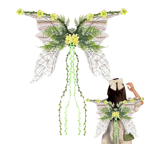 Generisch Erwachsene Elfenflügel,Feenkostüm Für Erwachsene - Festival- Und Party-Zubehör Für Pride Bühnenauftritte Cosplay Garten-Partys Halloween Und Weihnachtsmarkt Generisch Erwachsene Elfenflügel,Feenkostüm Für Erwachsene - Festival- Und Party-Zubehör Für Pride Bühnenauftritte Cosplay Garten-Partys Halloween Und Weihnachtsmarkt von Generisch