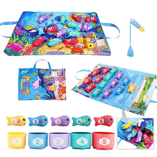 Generisch Farbensortierspiel | Kinder Stoffspielzeug Zum Farben Und Zahlen Lernen | Angelspiel Klassifikationsaktivität | Für 0-36 Monate Mädchen Kleinkinder Generisch Farbensortierspiel | Kinder Stoffspielzeug Zum Farben Und Zahlen Lernen | Angelspiel Klassifikationsaktivität | Für 0-36 Monate Mädchen Kleinkinder von Generisch