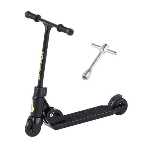 Generisch Finger-Rollschuhlaufen, Finger-Scooter | Winziger Faltbarer Trick-Scooter - Stunt-Scooter, faltbares und lustiges Skateboard, Fingersport für das Fingertraining von Generisch