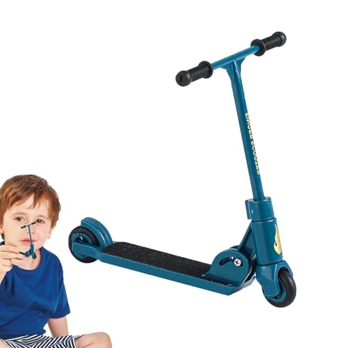 Generisch Finger-Scooter, Faltbarer kleinerr Trick-Scooter mit 2 Rädern, Scooter-Fingerbrett, kleinerr Faltbarer Trick-Scooter, kleinerr Trick-Scooter, Spielzeug-Skateboard-Roller für Partygeschenke von Generisch