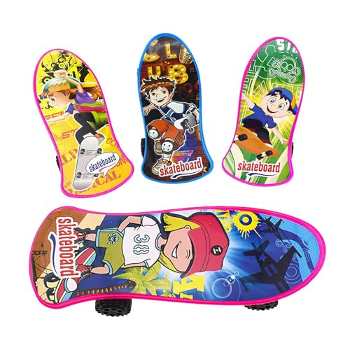 Generisch Finger -Skateboards für Kinder, Fingerbrett | Sammlerfingsteile,Taschengröße Handskateboard für Fingerspitzen Bewegung Sport für Kinder Erwachsene Finger Skater von Generisch