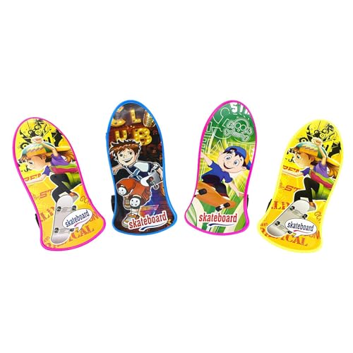 Generisch Fingerbrett, Finger -Skateboards, Fingerspitzen Sport für Erwachsene, Taschengröße Handskateboard für Fingerspitzen Bewegung Sport für Kinder Erwachsene Finger Skater von Generisch