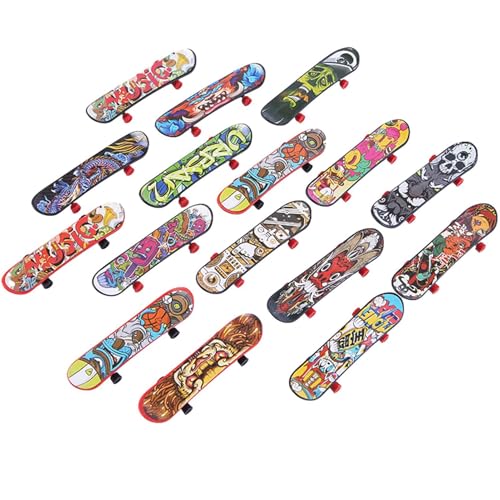 Generisch Fingerplatine, Handbrett - Fingerboard für Anfänger für,Finger -Skateboard für Fingerspitzen Bewegung, Fingerboard -Bildungsspielzeug für Kinder Mädchen von Generisch