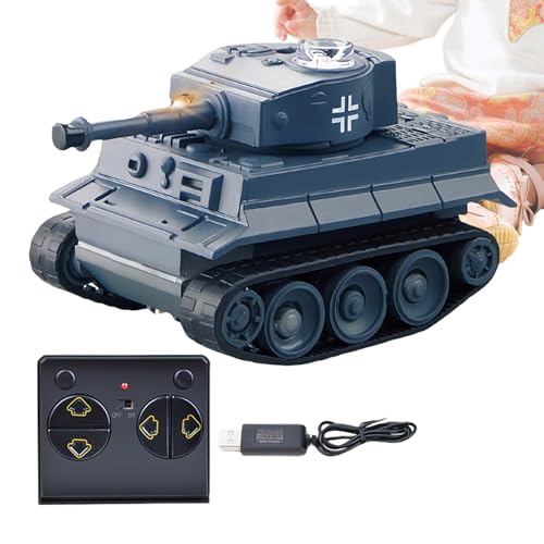 Generisch Funkgesteuerter RC Panzer | Lehrreiches Kampfpanzer-Spielzeug | Interaktives Mini Fahrzeug für Mint-Lernen Kinder Indoor Spielzimmer Generisch Funkgesteuerter RC Panzer | Lehrreiches Kampfpanzer-Spielzeug | Interaktives Mini Fahrzeug für Mint-Lernen Kinder Indoor Spielzimmer von Generisch