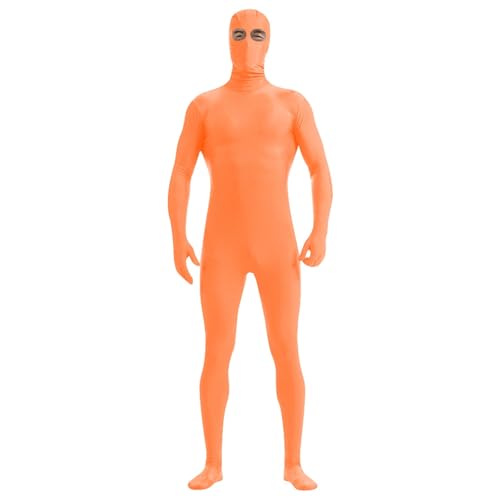 Generisch Ganzkörperanzug Herren, Jumpsuit Damen Eng, Cosplay Damen, Karneval Kostüme Für Erwachsene, Ganzkörper Kostüm, Halloween Kostüm, Einteiler Damen, Fasching Kostüm Herren Lustig, Bodysuit Man von Generisch