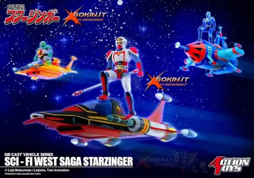 Generisch Generico Starzinger Action Toys Set (Star Crow with Jan Kugo + Star Copper with Sa Jogo + Starbood with Don Hakka) von Generisch