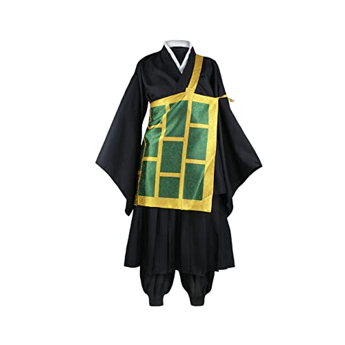 Generisch Geto Suguru Cosplay Kostüm Kleid Kimono Uniform Für Halloween Party Set,Set-L von Generisch