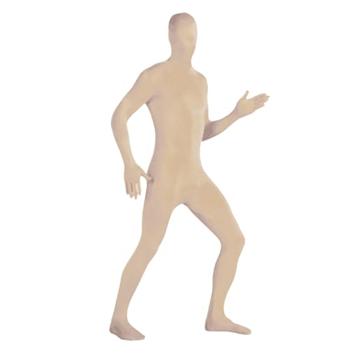 Generisch Green Screen Bodysuit Body Suit Full Body Split Design Disappearing Man for Photography Film Video Photo Effect Unisex Stretch Costume for Adults, Fits 160 Cm To 180 Cm Alien Kostüm Herren von Generisch