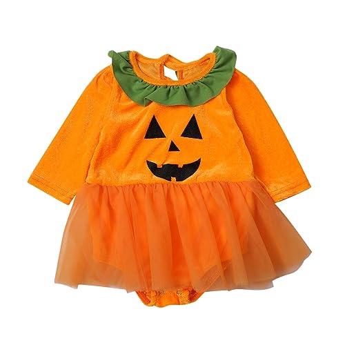 Generisch Halloween Kostüm Neugeborene Mädchen Junge Einteiler Kinderkostüm Warm Drucke Neugeborene Jumpsuit Bodysuit Outfits Übergroßes Sweatshirt Pumpkin Kostüm Halloween 86/92 Generisch Halloween Kostüm Neugeborene Mädchen Junge Einteiler Kinderkostüm Warm Drucke Neugeborene Jumpsuit Bodysuit Outfits Übergroßes Sweatshirt Pumpkin Kostüm Halloween 86/92 von Generisch