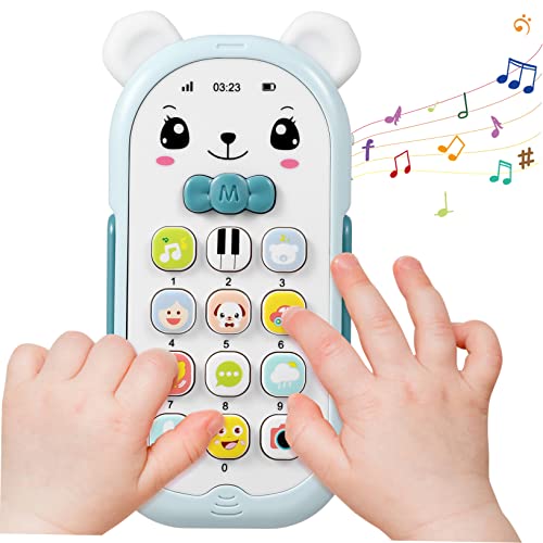 Generisch Handyspielzeug für Musik-Telefon- Kleinkindspielzeug Handy kindertelefon Babyphone Handyspielzeug für Babys Elektronisches Bauteil von Generisch