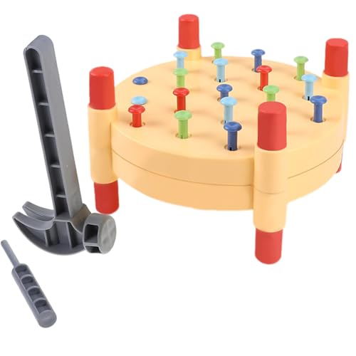 Generisch Holz-Baby-Werkbank-Stampfen-Hammers pielzeug mit 19 Pegs und Mallet für Kleinkinder, STEM-pädagogisches Vorschul-Lernspiel Zeug für die Hand-Auge-Koordination Generisch Holz-Baby-Werkbank-Stampfen-Hammers pielzeug mit 19 Pegs und Mallet für Kleinkinder, STEM-pädagogisches Vorschul-Lernspiel Zeug für die Hand-Auge-Koordination von Generisch