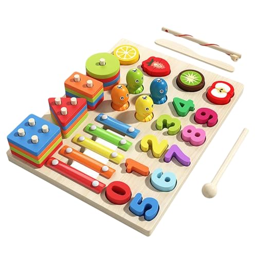 Generisch Holz Formen Sortier- Und Stapelspielzeug - Figuren Steckbrett Puzzle,Frühe Mathematik Bausteine Lernspiel Vorschule für Mädchen Kinder Familie Generisch Holz Formen Sortier- Und Stapelspielzeug - Figuren Steckbrett Puzzle,Frühe Mathematik Bausteine Lernspiel Vorschule für Mädchen Kinder Familie von Generisch