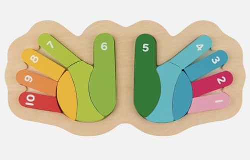 Generisch Holzspielzeug Einstecken Motorik Kinder Legehände von Generisch