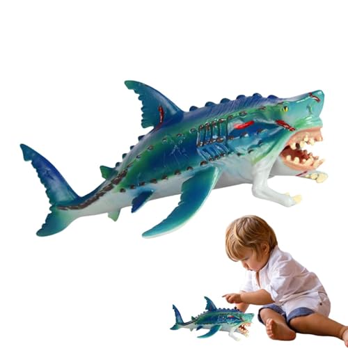 Generisch Incredible Realistic Shark Toy | Sea Animals Figurine for Kids | Durable Shark Model for Educational Play and Stunning Tabletop Decor | Perfect for Lovers von Generisch