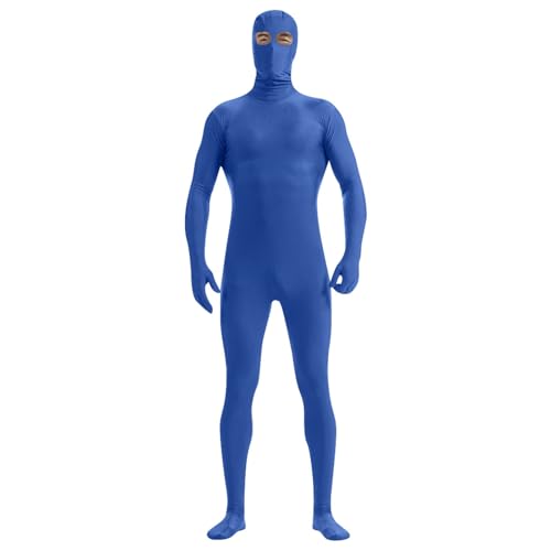 Generisch Karneval Kostüm Herren Swat Piloten Overall Herren Herren Astronaut Kostüm Weltall Raumfahrer Anzug Spaceman Overall Outfit Ganzkörper Slenderman Kostüm Unisex von Generisch