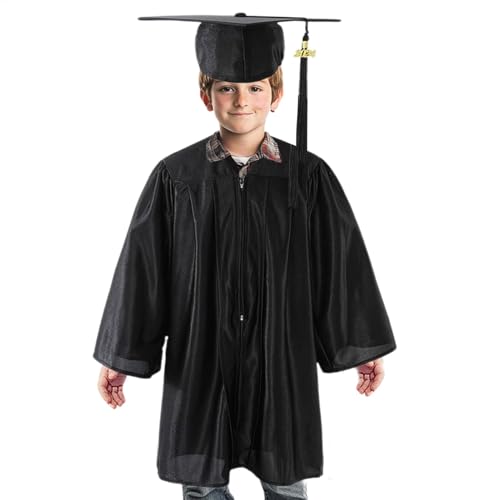 Generisch Kids Cap And Gown – 2025 Graduation Outfit | Elementary School Graduate Costume & Doctoral Suit For Kids von Generisch