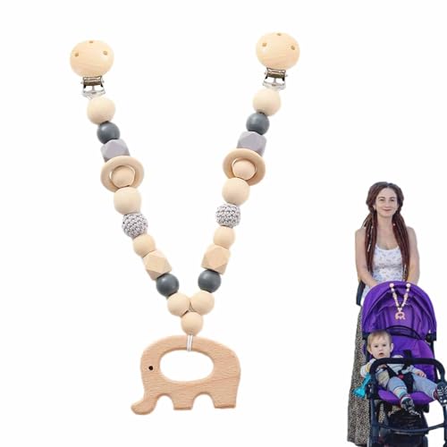 Generisch Kinderwagen -Anhängerspielzeug, Kinderwagenspielzeug,Chain Charm Toy für Kinderwagensitz | Tragbare Kinderwagendekoration süßes Tier Charme für, Mädchen, Kleinkind, Kinder beruhigend von Generisch