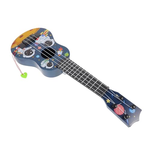 Generisch Kleine Gitarre Im Chinesischen Stil Früherziehung Ukulele Kinderukulele Für Mädchen Kindergitarre Akustisch Mini-Ukulele Kleine Akustikgitarre Kleine Ukulele -Ukulele Plastik von Generisch