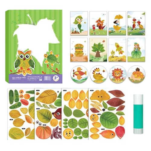 Generisch Kreatives Blattkunsthandwerkskit, Bildungselement, 18x25cm, Blattkunstaktivität, Halloween -Handwerkskit, farbenfrohes Ergebnis, für lustige Schulhäuserparty Generisch Kreatives Blattkunsthandwerkskit, Bildungselement, 18x25cm, Blattkunstaktivität, Halloween -Handwerkskit, farbenfrohes Ergebnis, für lustige Schulhäuserparty von Generisch