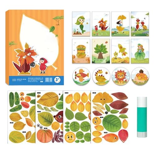 Generisch Kreatives Blattkunsthandwerkskit, Bildungselement, 18x25cm, Blattkunstaktivität, Halloween -Handwerkskit, farbenfrohes Ergebnis, für lustige Schulhäuserparty Generisch Kreatives Blattkunsthandwerkskit, Bildungselement, 18x25cm, Blattkunstaktivität, Halloween -Handwerkskit, farbenfrohes Ergebnis, für lustige Schulhäuserparty von Generisch