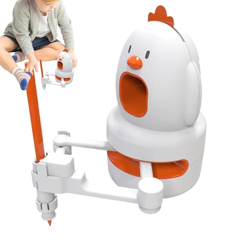 Generisch Laytime Zeichenroboter, Zeichenroboter für Kinder, interaktiver pädagogischer Zeichenroboter für Kinder, inklusive 130 Zeichenkarten, 1 Pinsel, 6 farbige Pinsel für 3–12-Jährige von Generisch