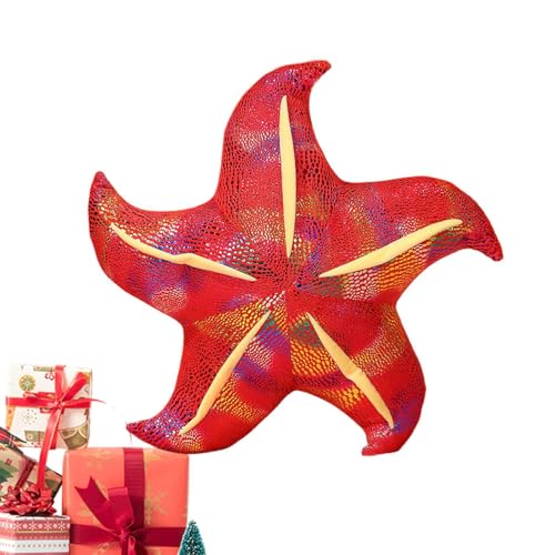 Generisch Living Room Plushie, Car Plush Toy, Cute Starfish Plush, Starfish Doll Toy, Soft Starfish Stuffed Toy, Cuddly Starfish Plush, Huggable Plush Toy, Starfish Toy for Kids, Cozy Starfish Pillow von Generisch