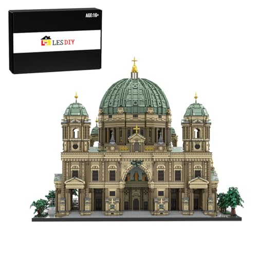 Generisch MOC-169060 Berliner Dom – Eindrucksvolles Berliner Dom Modellbau-Großes DIY Spielzeug mit 71407 Bausteinen für Architektur-Fans von Generisch