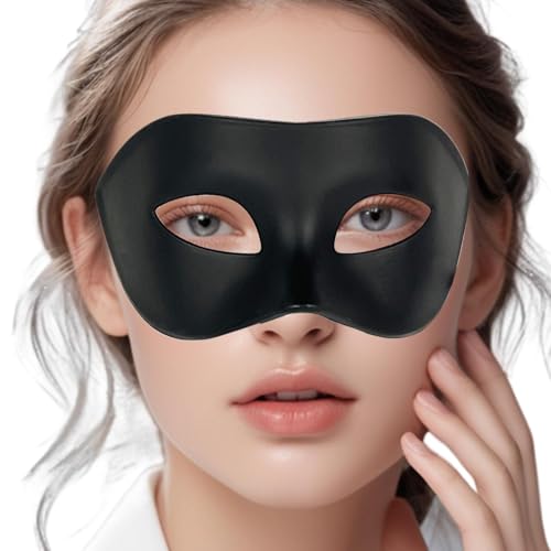 Generisch Maskenballmaske für Erwachsene, Maskenballmaske, Männer Frauen Cosplay Ball Retro Maske, Sammeln von Kopfbedeckungen für Freundin und Freund, Halbgesichtsmaske für Bühnenauftritte von Generisch