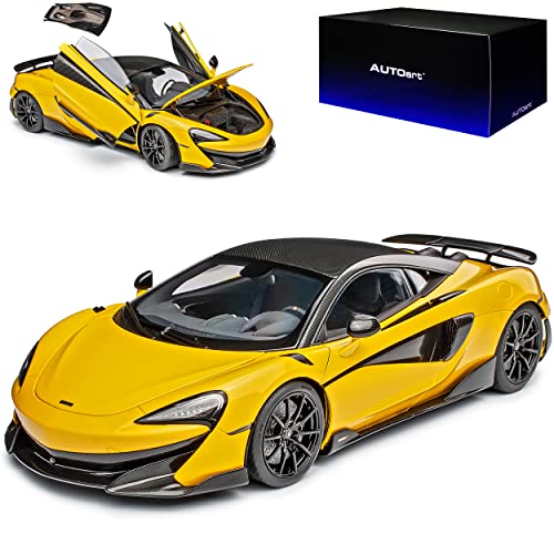 Generisch McLaren 600LT Coupe Gelb 2018-2021 76082 1/18 AutoArt Modell Auto von Generisch