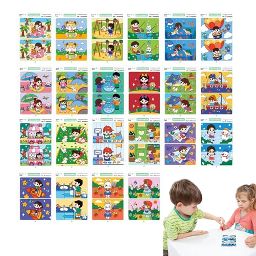 Generisch Memory Spiel Für Kinder | Unterschiedliche Karten Finden | Konzentrationstraining Lernspielzeug Für Kinder Mit Früher Bildungsförderung Generisch Memory Spiel Für Kinder | Unterschiedliche Karten Finden | Konzentrationstraining Lernspielzeug Für Kinder Mit Früher Bildungsförderung von Generisch